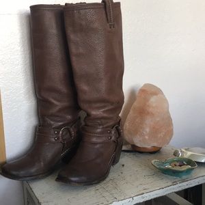 Frye Carmen Harness Tall Boot